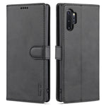 AZNS Skin Feel Calf Texture Custodia in pelle con apertura orizzontale con slot per carte, supporto e portafoglio, For Samsung Galaxy M62 / F62, For Samsung Galaxy Note10+, For Samsung Galaxy Note20, For Samsung Galaxy Note20 Ultra