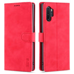 AZNS Skin Feel Calf Texture Custodia in pelle con apertura orizzontale con slot per carte, supporto e portafoglio, For Samsung Galaxy M62 / F62, For Samsung Galaxy Note10+, For Samsung Galaxy Note20, For Samsung Galaxy Note20 Ultra