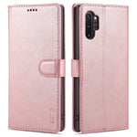 AZNS Skin Feel Calf Texture Custodia in pelle con apertura orizzontale con slot per carte, supporto e portafoglio, For Samsung Galaxy M62 / F62, For Samsung Galaxy Note10+, For Samsung Galaxy Note20, For Samsung Galaxy Note20 Ultra