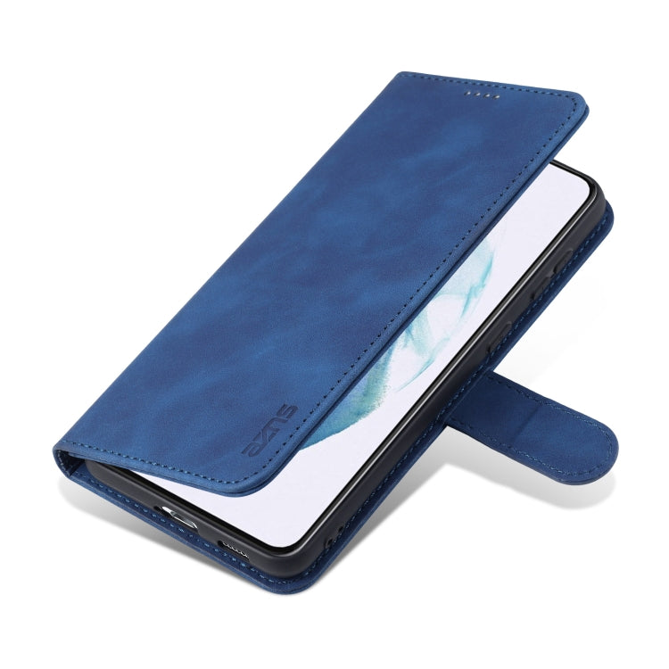 AZNS Skin Feel Calf Texture Custodia in pelle con apertura orizzontale con slot per carte, supporto e portafoglio, For Samsung Galaxy S21 5G, For Samsung Galaxy S21 FE 5G, For Samsung Galaxy S21 Ultra 5G, For Samsung Galaxy S21+ 5G