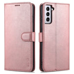 AZNS Skin Feel Calf Texture Custodia in pelle con apertura orizzontale con slot per carte, supporto e portafoglio, For Samsung Galaxy S21 5G, For Samsung Galaxy S21 FE 5G, For Samsung Galaxy S21 Ultra 5G, For Samsung Galaxy S21+ 5G