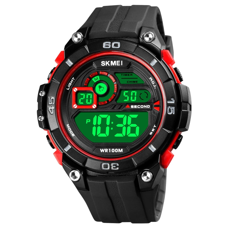 SKMEI 1756 Dual Time Countdown Alarm Clock Men Sports Orologio elettronico luminoso