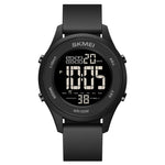 SKMEI 1758 Orologio elettronico con cinturino in silicone luminoso con display digitale a LED multifunzionale