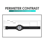SKMEI 1758 Orologio elettronico con cinturino in silicone luminoso con display digitale a LED multifunzionale