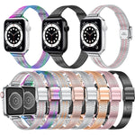 Cinturino in acciaio 14mm per Apple Watch serie 1-7