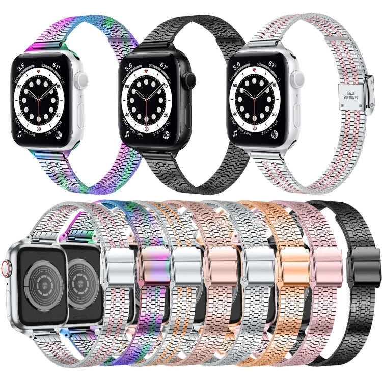 Cinturino in acciaio 14mm per Apple Watch serie 1-7