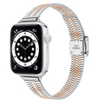 Cinturino in acciaio 14mm per Apple Watch serie 1-7