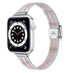 Cinturino in acciaio 14mm per Apple Watch serie 1-7
