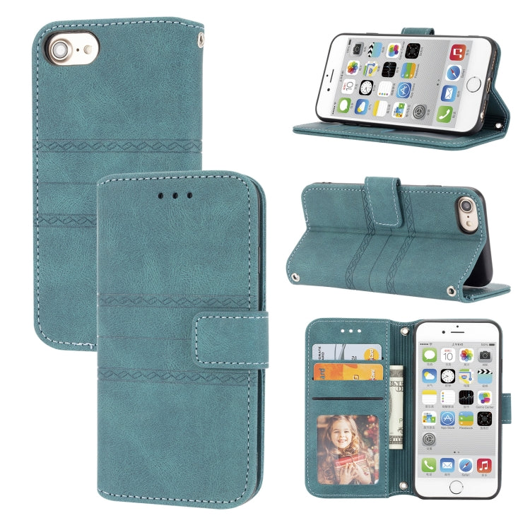 Custodia portafoglio in PU e TPU per iPhone 8 Plus/7 Plus/6 Plus