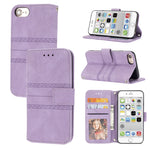 Custodia portafoglio in PU e TPU per iPhone 8 Plus/7 Plus/6 Plus