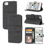 Custodia portafoglio in PU e TPU per iPhone 8 Plus/7 Plus/6 Plus