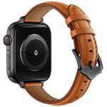 Cinturino di ricambio in pelle stile business cinturino per Apple Watch Series, 7 41mm / 6 & SE & 5 & 4 40mm / 3 & 2 & 1 38mm, 7 45mm / 6 & SE & 5 & 4 44mm / 3 & 2 & 1 42mm