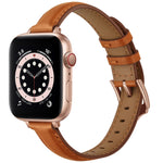 Cinturino di ricambio in pelle stile business cinturino per Apple Watch Series, 7 41mm / 6 & SE & 5 & 4 40mm / 3 & 2 & 1 38mm, 7 45mm / 6 & SE & 5 & 4 44mm / 3 & 2 & 1 42mm