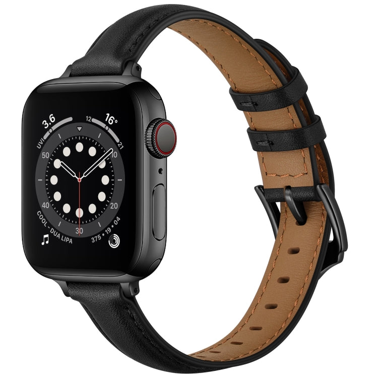 Cinturino di ricambio in pelle stile business cinturino per Apple Watch Series, 7 41mm / 6 & SE & 5 & 4 40mm / 3 & 2 & 1 38mm, 7 45mm / 6 & SE & 5 & 4 44mm / 3 & 2 & 1 42mm