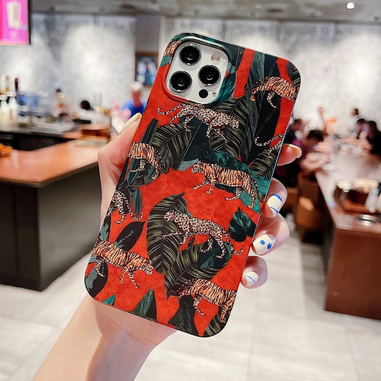 Custodia TPU con motivo paesaggi per iPhone 12 e 11