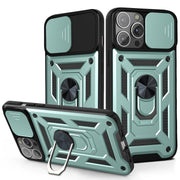 Cover per fotocamera scorrevole Custodia protettiva in TPU + PC, For iPhone 13 mini, For iPhone 13, For iPhone 13 Pro