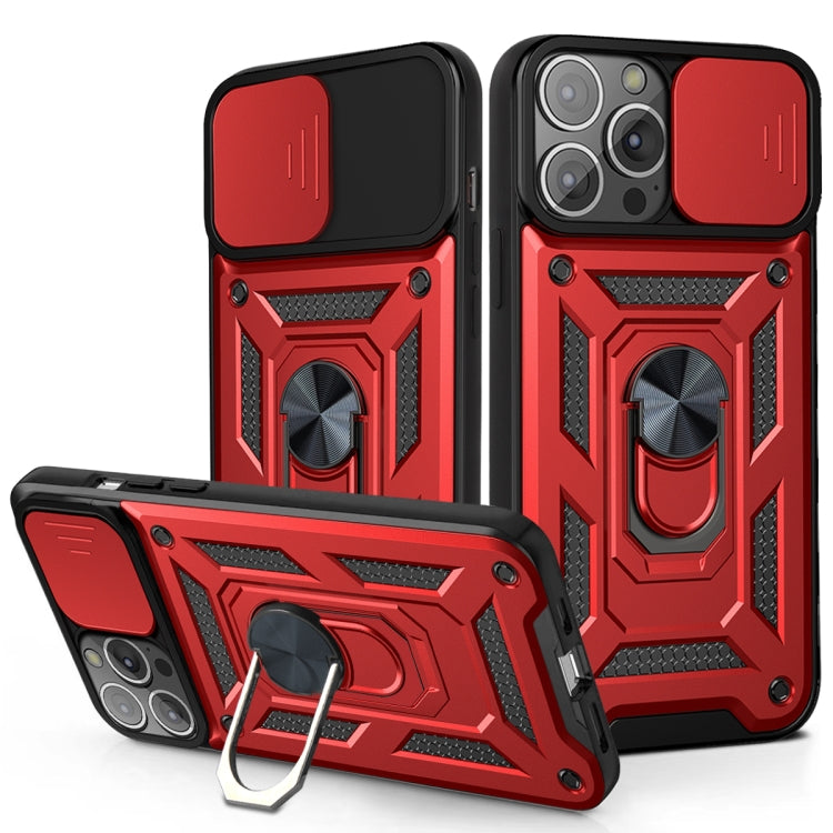 Cover per fotocamera scorrevole Custodia protettiva in TPU + PC, For iPhone 13 Pro Max
