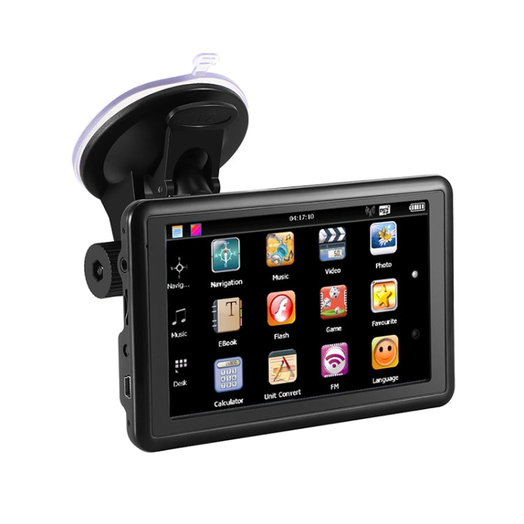 Navigatore GPS auto 5 pollici HD TFT touchscreen