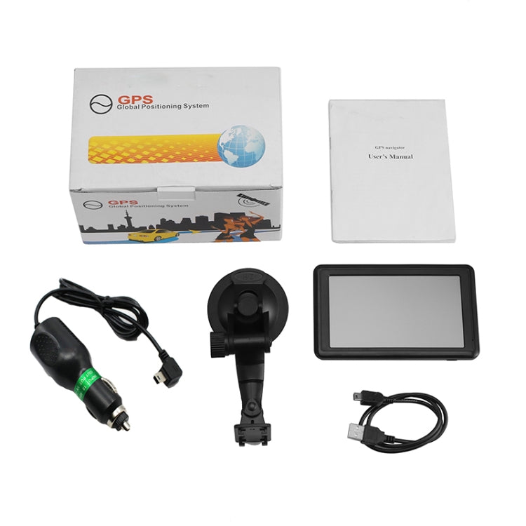 Q5 Car 5 pollici HD TFT Touch Screen Navigatore GPS Supporto TF Card / MP3 / Trasmettitore FM, Europe Map, Australia Map, North America Map, Southeast Asia Map, Middle East Map, South America Map, Africa Map