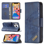 Custodia portafoglio in pelle sintetica per iPhone 13