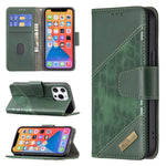 Custodia portafoglio in pelle sintetica per iPhone 13