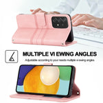 Custodia in pelle a vibrazione orizzontale in PU + TPU con fibbia magnetica a righe in rilievo con supporto e slot per schede e portafoglio e cornice per foto e imbracatura, For Samsung Galaxy S20 FE 5G, For Samsung Galaxy S21 5G                       ...