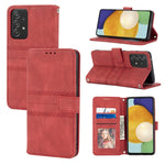 Custodia in pelle a vibrazione orizzontale in PU + TPU con fibbia magnetica a righe in rilievo con supporto e slot per schede e portafoglio e cornice per foto e imbracatura, For Samsung Galaxy S20 FE 5G, For Samsung Galaxy S21 5G                       ...