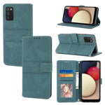 Custodia in pelle a vibrazione orizzontale in PU + TPU con fibbia magnetica a righe in rilievo con supporto e slot per schede e portafoglio e cornice per foto e imbracatura, For Samsung Galaxy S21 FE, For Samsung Galaxy A02s 164mm                      ...
