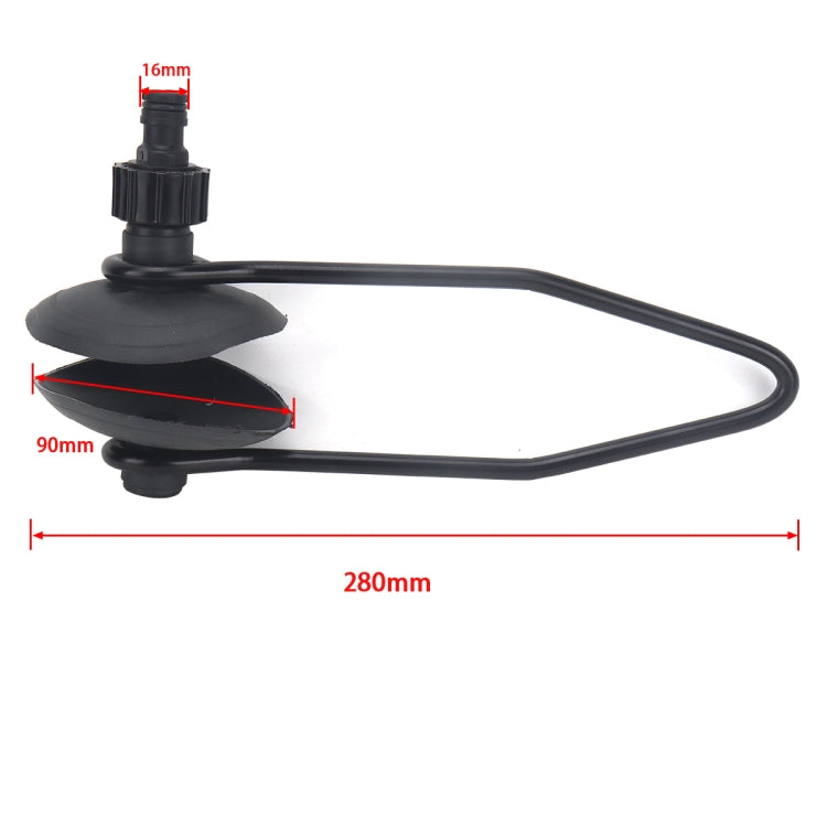 Telaio di supporto per il lavaggio del lavaggio dell'acqua dolce del motore a testa tonda a tubo singolo marino, Flushing Support Frame