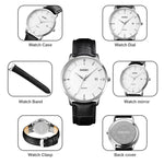 Orologio al quarzo con calendario casual da uomo SKMEI 1801