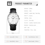 Orologio al quarzo con calendario casual da uomo SKMEI 1801