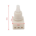 A5742 1 paio di plafoniere interne per auto Interruttore 34404-SDA-A21 per Honda, White, Grey