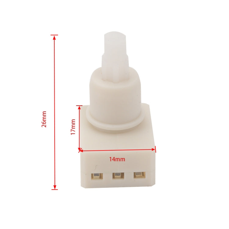 A5742 1 paio di plafoniere interne per auto Interruttore 34404-SDA-A21 per Honda, White, Grey