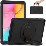Custodia protettiva antiurto in TPU + PC con supporto per impugnatura pieghevole con rotazione a 360 gradi e slot per penna, For Samsung Galaxy Tab S6 T860, For Samsung Galaxy Tab A 8.4 T307 2020, For Samsung Galaxy Tab A 10.1 T515/T510 2019           ...