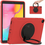 Custodia protettiva antiurto in TPU + PC con supporto per impugnatura pieghevole con rotazione a 360 gradi e slot per penna, For Samsung Galaxy Tab S6 T860, For Samsung Galaxy Tab A 8.4 T307 2020, For Samsung Galaxy Tab A 10.1 T515/T510 2019           ...