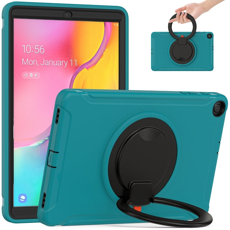Custodia protettiva antiurto in TPU + PC con supporto per impugnatura pieghevole con rotazione a 360 gradi e slot per penna, For Samsung Galaxy Tab S6 T860, For Samsung Galaxy Tab A 8.4 T307 2020, For Samsung Galaxy Tab A 10.1 T515/T510 2019           ...