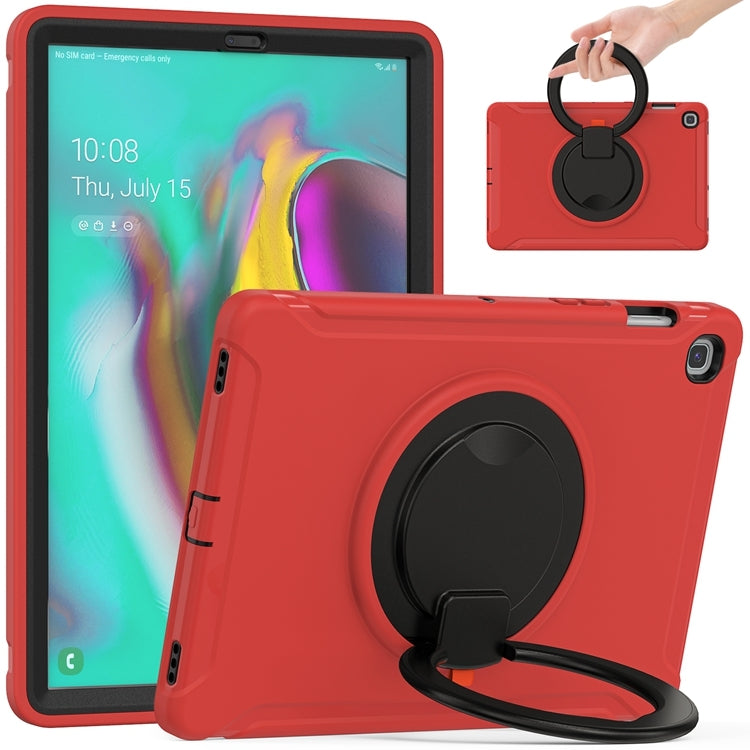 Custodia protettiva antiurto in TPU + PC con supporto per impugnatura pieghevole con rotazione a 360 gradi e slot per penna, For Samsung Galaxy Tab S6 T860, For Samsung Galaxy Tab A 8.4 T307 2020, For Samsung Galaxy Tab A 10.1 T515/T510 2019           ...