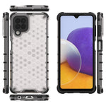 Custodia protettiva antiurto per PC a nido d'ape + TPU, For Samsung Galaxy A22 4G, For Samsung Galaxy A22 5G, For Samsung Galaxy M32 4G