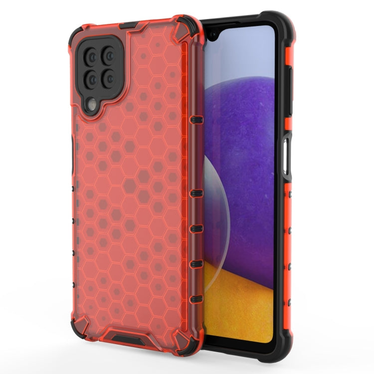 Custodia protettiva antiurto per PC a nido d'ape + TPU, For Samsung Galaxy A22 4G, For Samsung Galaxy A22 5G, For Samsung Galaxy M32 4G