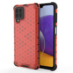 Custodia protettiva antiurto per PC a nido d'ape + TPU, For Samsung Galaxy A22 4G, For Samsung Galaxy A22 5G, For Samsung Galaxy M32 4G