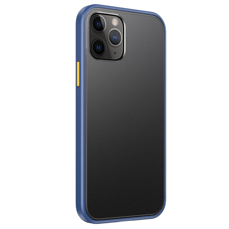 Custodia TPU antiurto con pulsante colorato per iPhone 12