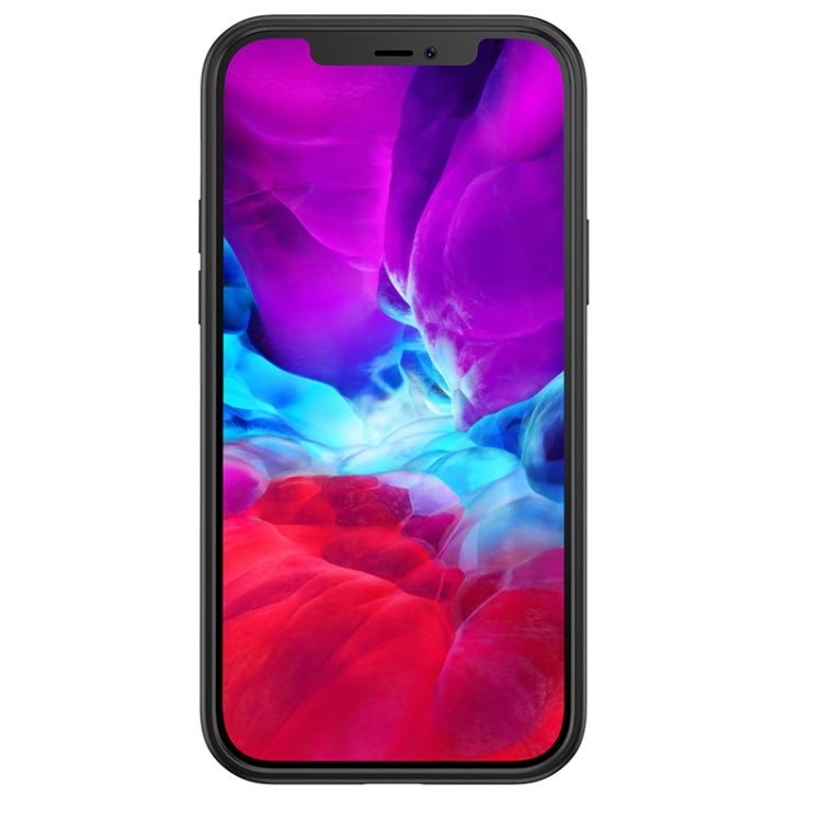Custodia TPU antiurto con pulsante colorato per iPhone 12