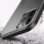 Custodia TPU antiurto con pulsante colorato per iPhone 12