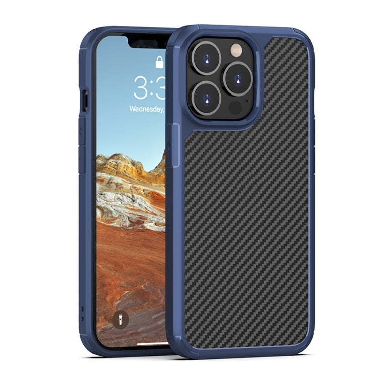 Custodia TPU e PC con fibra di carbonio per iPhone 13 mini