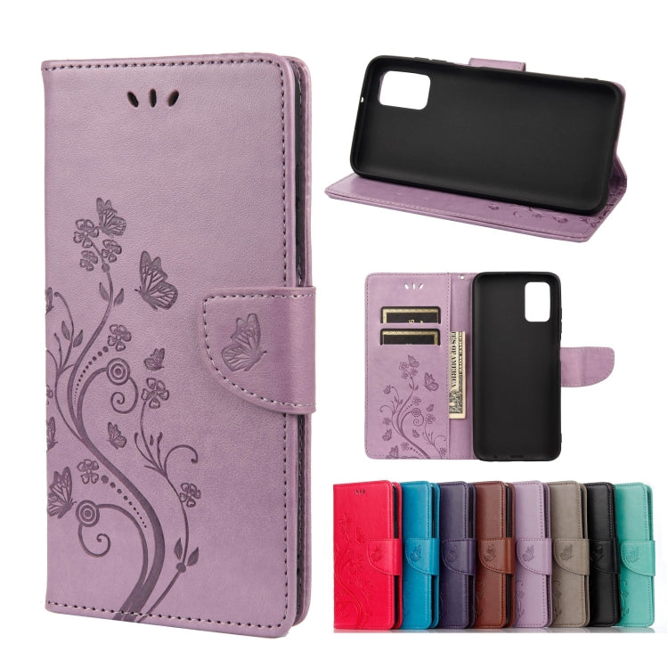 Custodia portafoglio in pelle con motivo farfalla per iPhone 13 m