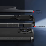 Custodia protettiva in TPU e PC per iPhone 13 Pro Max