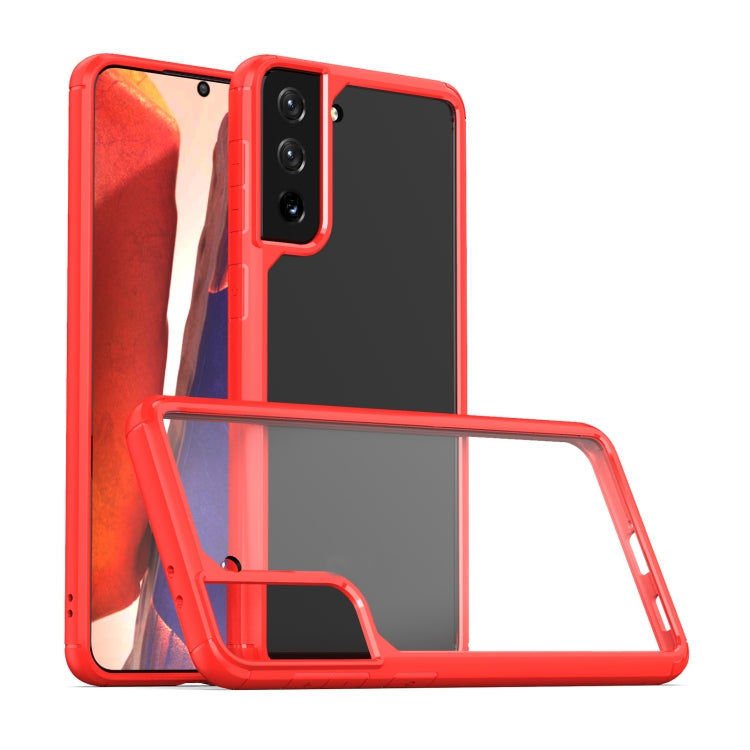 Custodia protettiva in TPU + PC, For Samsung Galaxy S21 5G, For Samsung Galaxy S21+ 5G, For Samsung Galaxy S21 Ultra 5G