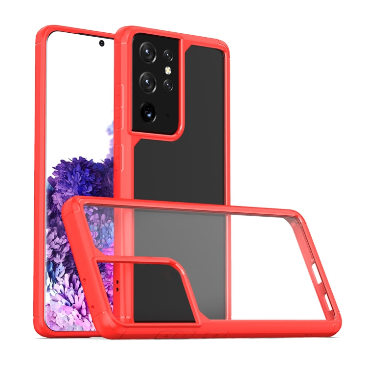 Custodia protettiva in TPU + PC, For Samsung Galaxy S21 5G, For Samsung Galaxy S21+ 5G, For Samsung Galaxy S21 Ultra 5G