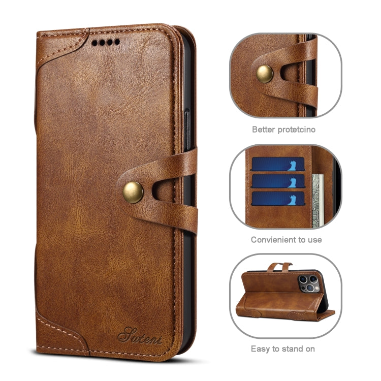 Custodia portafoglio in pelle flip per iPhone 13 Pro