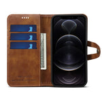 Custodia portafoglio in pelle flip per iPhone 13 Pro